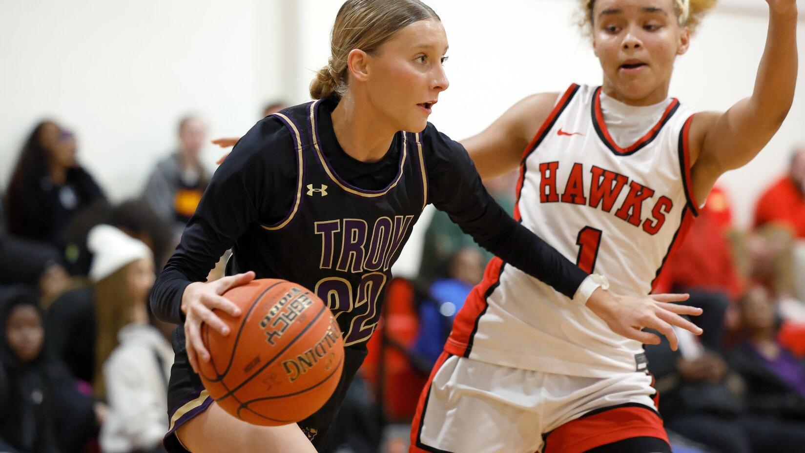50th Visitation Christmas Tournament, semifinal: Lift for Life 66, Troy 55